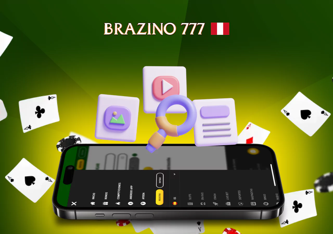 Breve descripción de la aplicación Brazino777