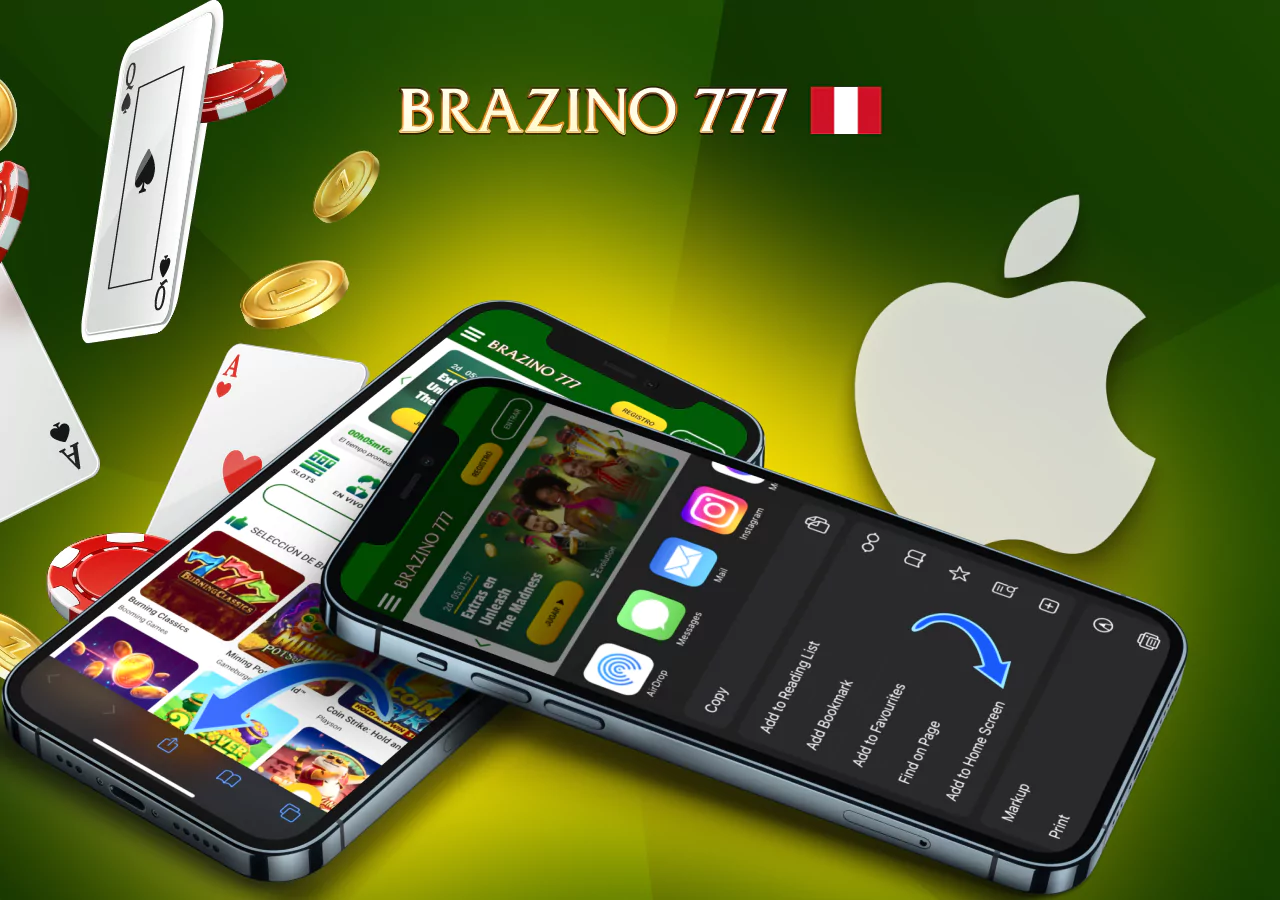 Acceso rápido al casino en línea en dispositivos iOS