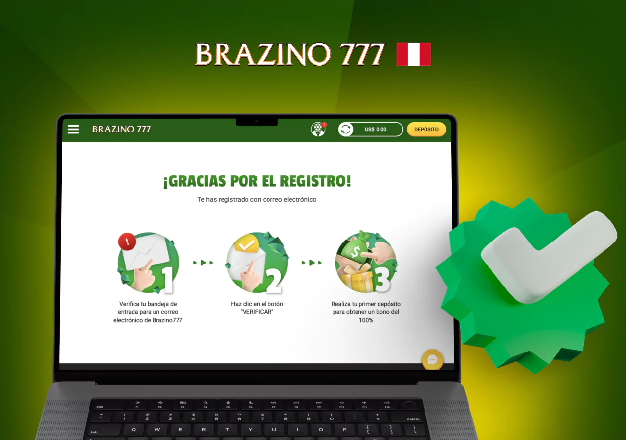 Verificación de cuenta en el casino en línea Brazino777